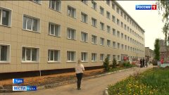 В Тульской области сейчас ведётся капитальный ремонт порядка 50 соцобъектов. В список попало и общежитие сельхозколледжа.