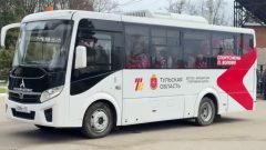 Для юных спортсменов Воловского района закуплен автобус