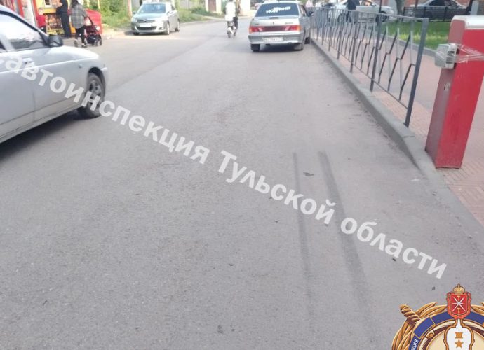14 мая в Узловой произошло ДТП с участием несовершеннолетнего.