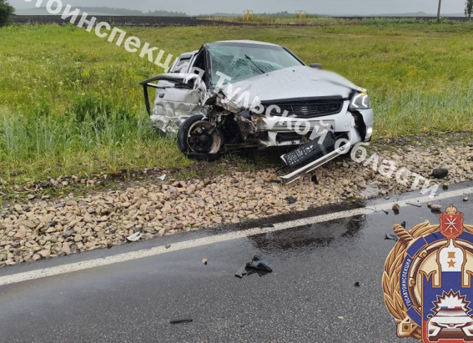 Пьяный водитель «Форда» вылетел на встречку под Веневом: есть пострадавшие
