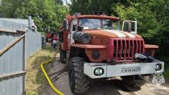 Пожар на проспекте Ленина удалось потушить, сообщили в пресс-службе МЧС Тульской области.