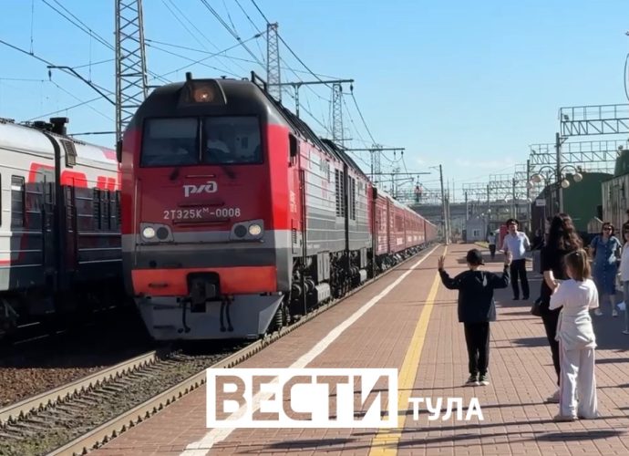 В Тулу прибыл агитационный поезд «Единство в памяти. Сила в подвиге!»