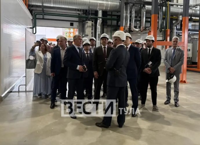 В Узловой открылась вторая очередь завода «Энхим»