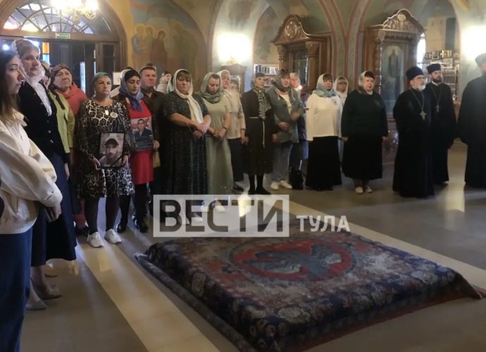 В храмах Тульской области помолились о погибших и пострадавших от атаки беспилотников