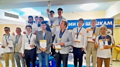 Тульские шашисты выиграли командный чемпионат России