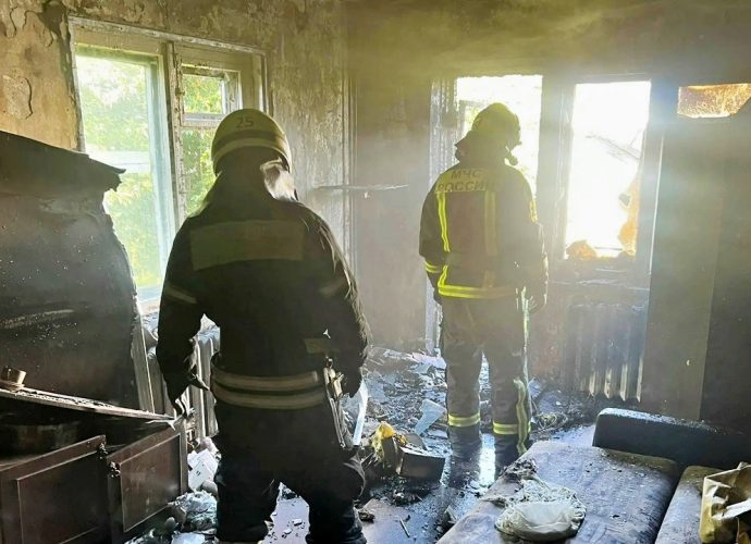 В Новомосковске на пожаре погибли 2 человека