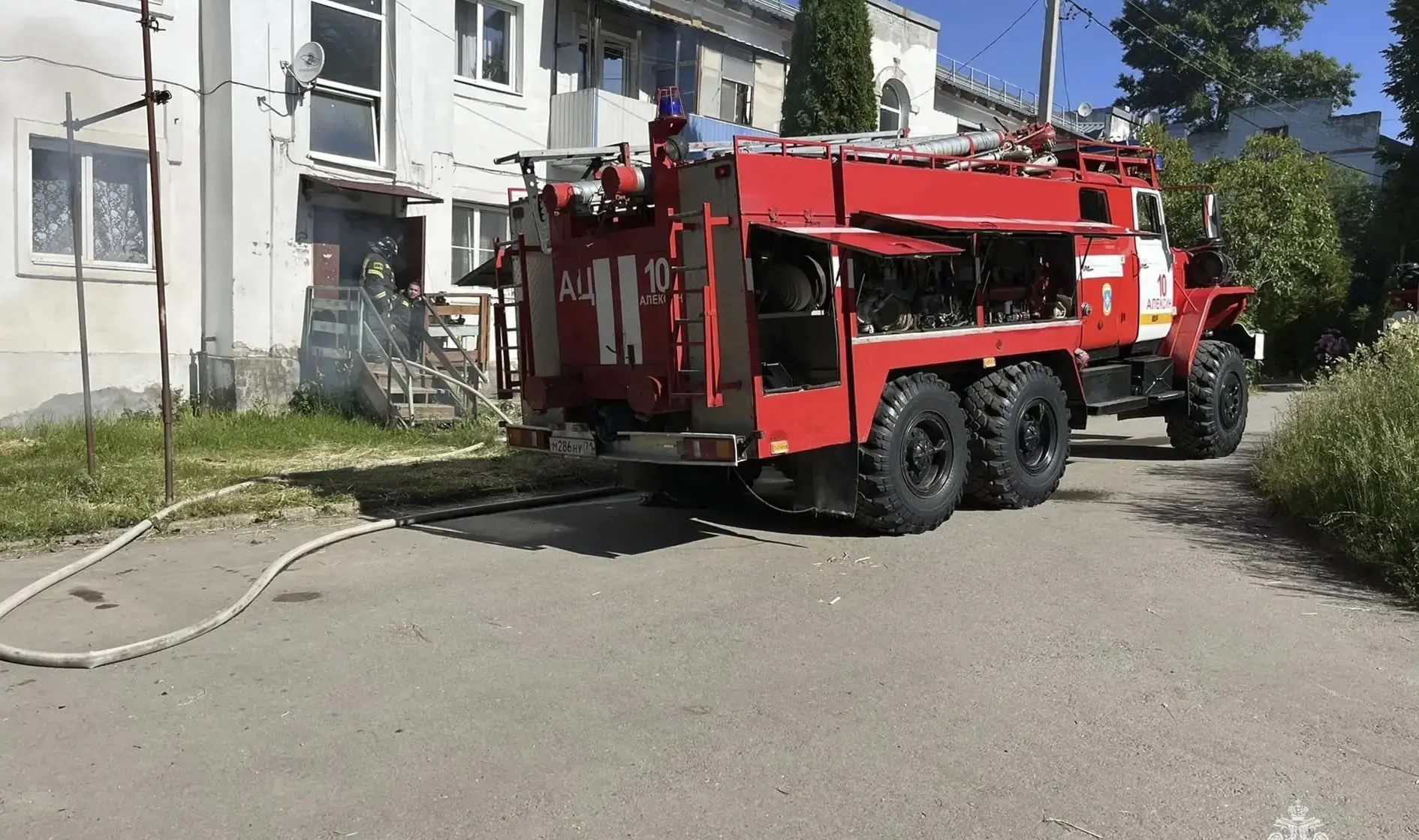 В Тульской области за сутки произошло 5 пожаров и одно происшествие на водоёме