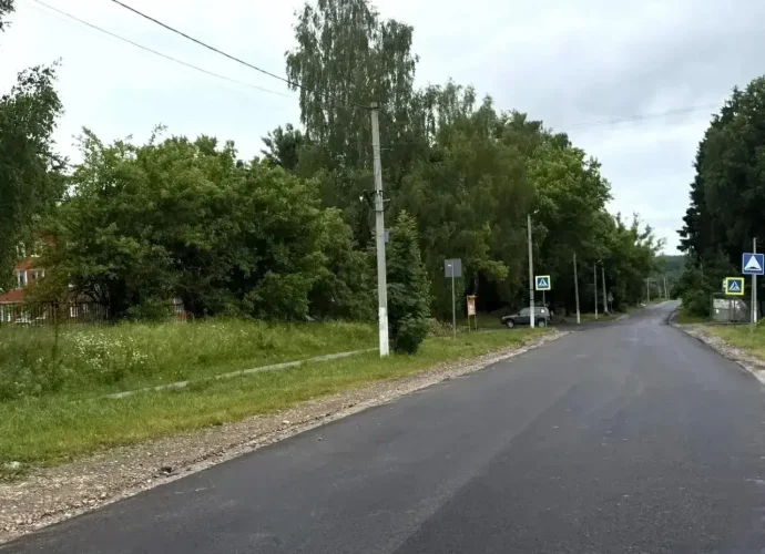 В Тульской области обновляют дороги к больницам и поликлиникам