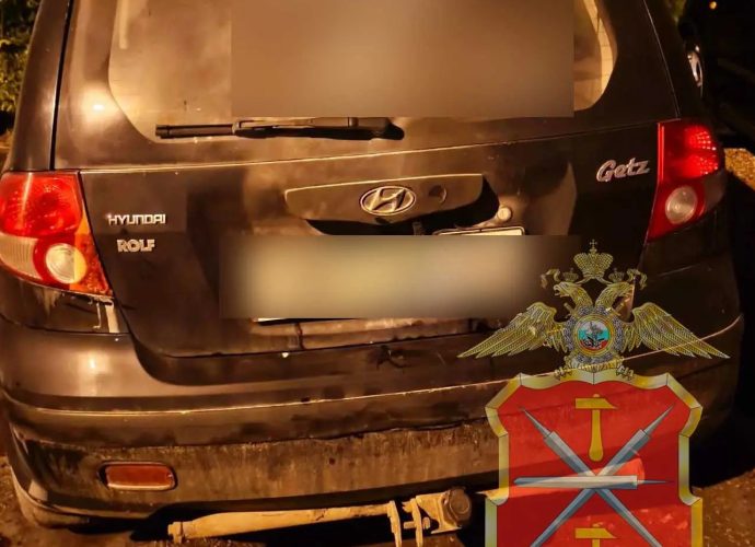 В Узловском районе иностранец поджёг автомобиль по заданию куратора из мессенджера