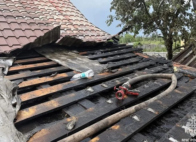 В Дубовке произошел пожар в частном доме