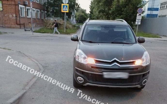 На улице Литейной в Туле водитель сбил 10-летнего мальчика