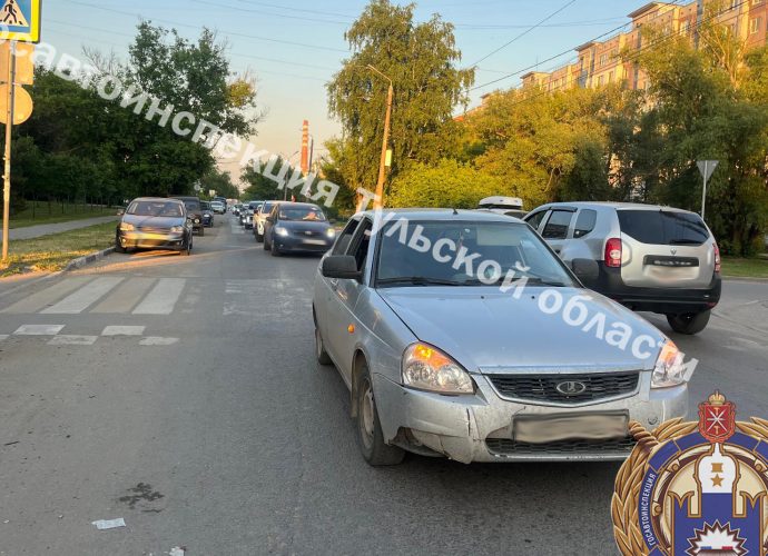 В Туле на улице М. Горького сбили женщину на пешеходном переходе