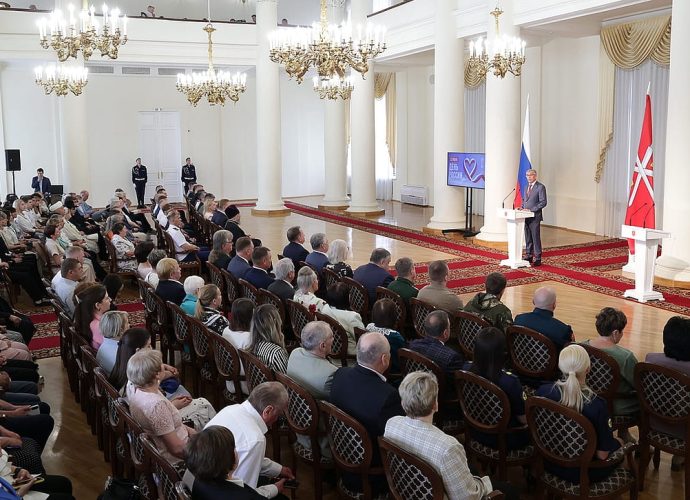 День России: в Доме Дворянского собрания состоялась торжественная церемония вручения наград