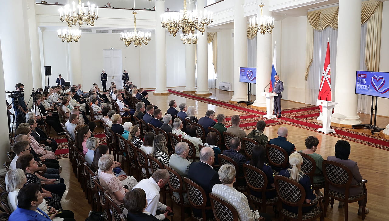 День России: в Доме Дворянского собрания состоялась торжественная церемония вручения наград