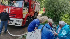 На пожаре в Туле погибла 65-летняя женщина На пожаре в Туле погибла 65-летняя женщина