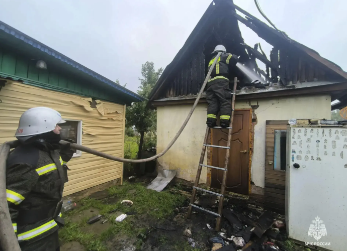 За сутки в Тульской области потушили 4 пожара