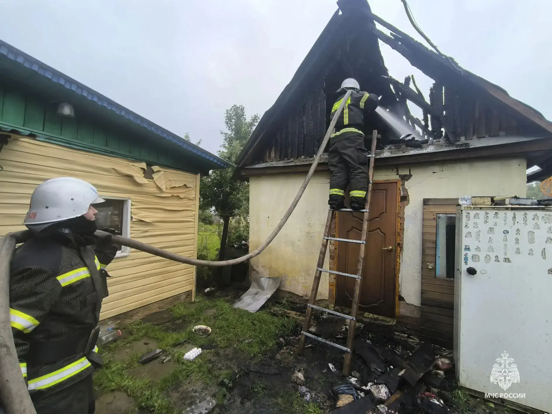 За сутки в Тульской области потушили 4 пожара