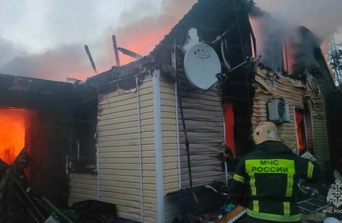 В Тульской области за сутки потушили 4 пожара