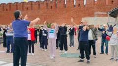 85 туляков прошли 10 тысяч шагов с кардиологами 85 туляков прошли 10 тысяч шагов с кардиологами