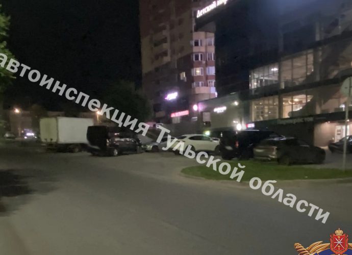 В Туле мотоциклист пострадал при опрокидывании