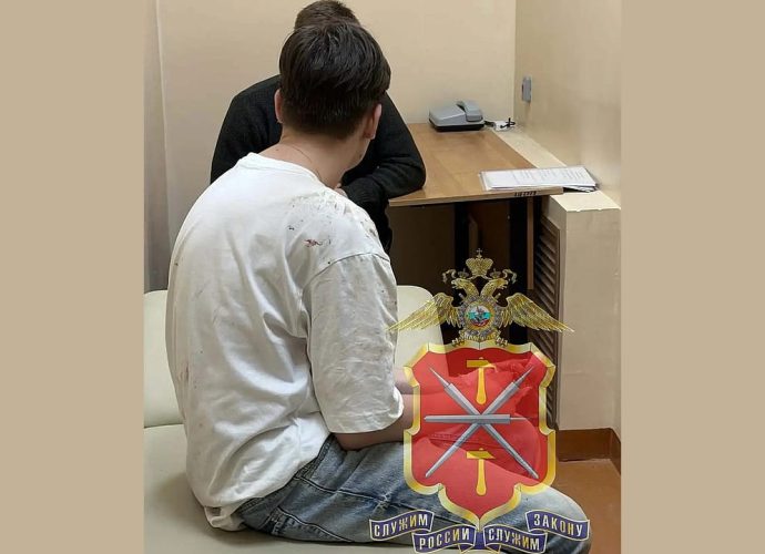 Полицейские задержали молодого человека