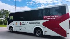 Спортивный автобус в Суворове