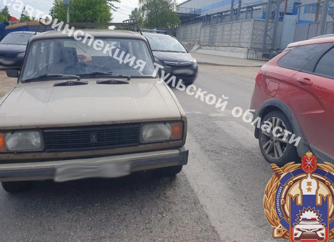 Утром 2 июня в Туле произошло ДТП с участием пешехода.