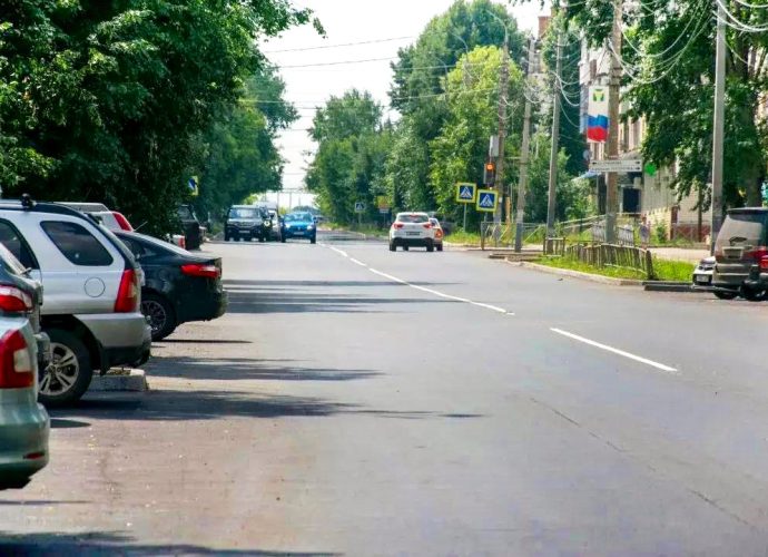 В Узловой отремонтировали улицу 14 Декабря