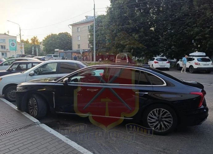 В Новомосковске по горячим следам задержали угонщика иномарки