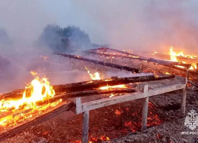 В Тульской области за сутки потушили два пожара