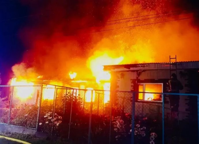На пожаре в Богородицком районе погибла пожилая женщина