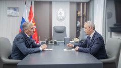 Губернаторы Тульской и Калужской областей обсудили культурные и спортивные проекты Губернаторы Тульской и Калужской областей обсудили культурные и спортивные проекты