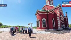 В селе Яндовка прошла первая служба в восстановленном пределе храма Храм села Яндовка
