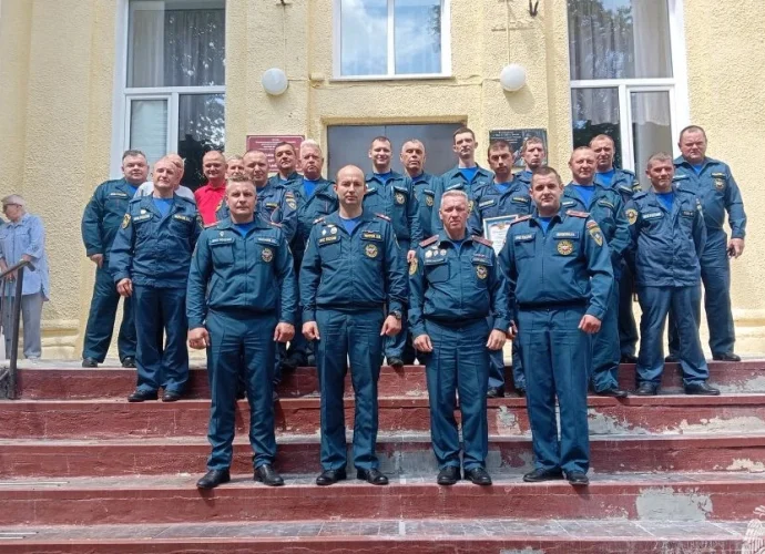 48-й пожарно-спасательной части в Тульской области исполнилось 75 лет