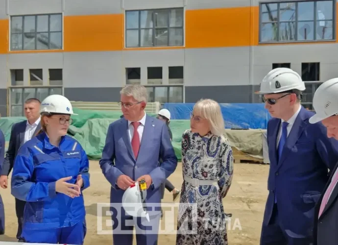 Тульскую область с рабочим визитом посетил Министр экономического развития РФ Максим Решетников