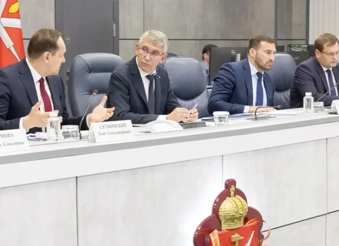 Руководитель Росреестра Олег Скуфинский посетил Тульскую область с рабочим визитом