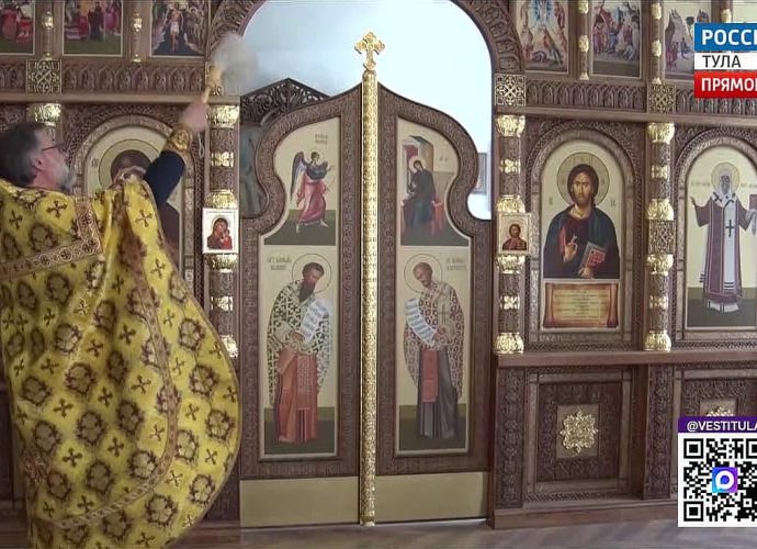 Сердце храма: в Успенском мужском монастыре Новомосковска создан уникальный иконостас