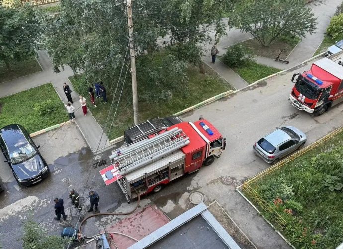 За сутки в Тульской области потушили 4 пожара