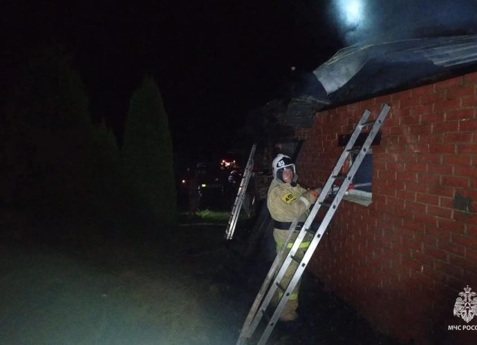 За сутки в Тульской области потушили 3 пожара
