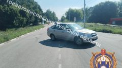 В Кимовске 18-летний водитель мопеда без прав пострадал при выезде на встречную полосу