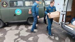 Узловские пожарные передали очередную партию гуманитарной помощи на СВО Узловские пожарные передали очередную партию гуманитарной помощи на СВО