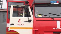 В селе Воскресенское произошел пожар