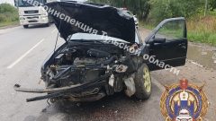В Туле водитель «Ниссана» пострадал в столкновении с «Чери Тиго»