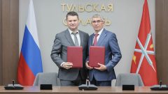 Дмитрий Миляев и глава Соцфонда России подписали соглашение о сотрудничестве Дмитрий Миляев и глава Соцфонда России подписали соглашение о сотрудничестве