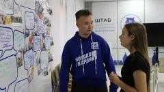 От рисунков на площадке до большого конкурса: юная художница из Болохово встретилась с молодогвардейцами