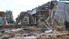 В одной из школ Тульской области после ремонта обрушились стены спортзала