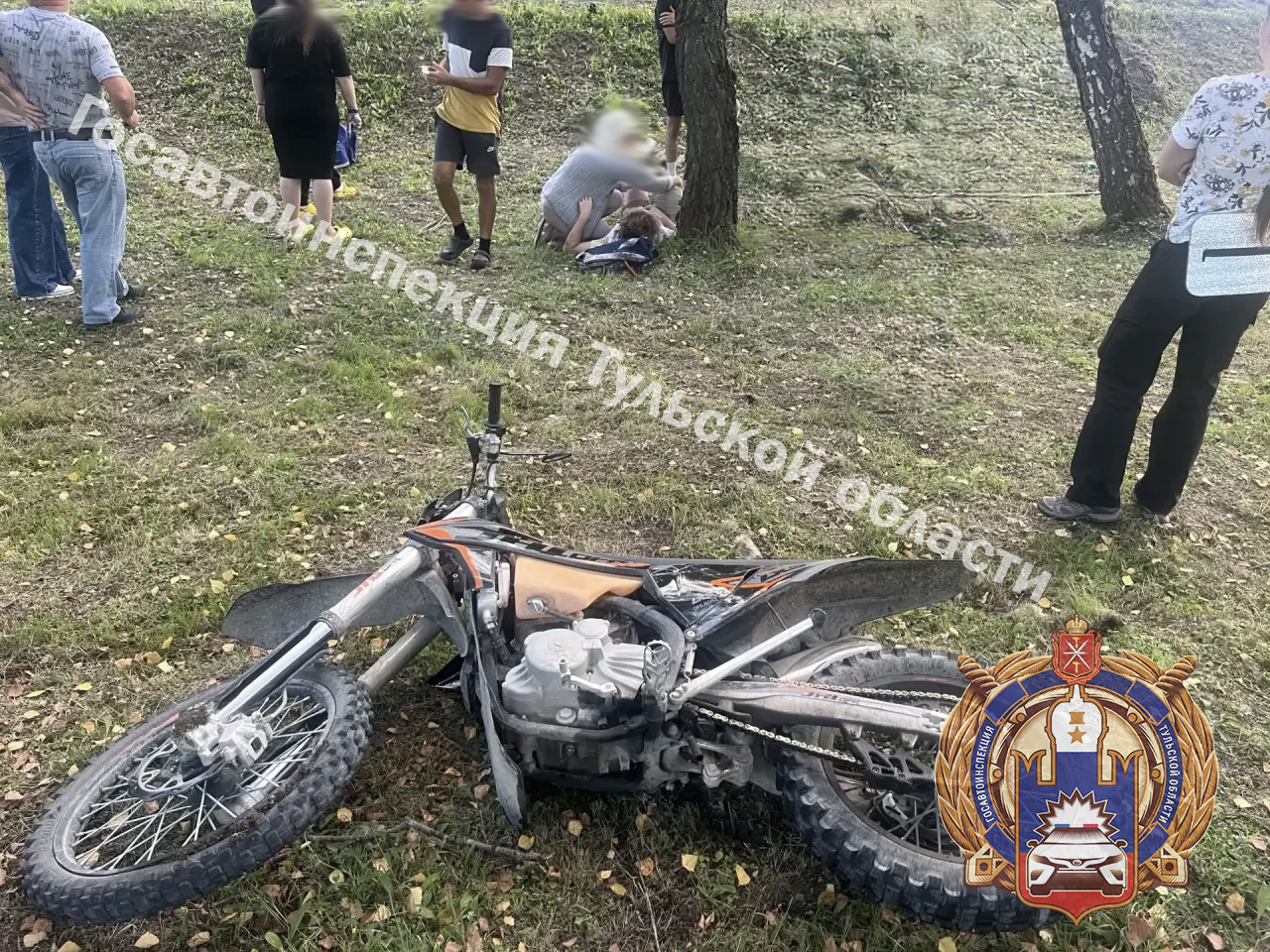 В Заокском районе 15-летний мотоциклист выехал на встречку и врезался во внедорожник В Заокском районе 15-летний мотоциклист выехал на встречку и врезался во внедорожник