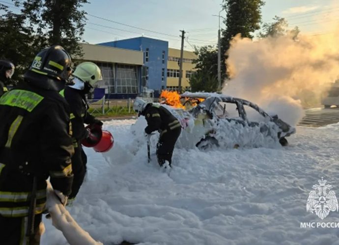 За сутки в Тульской области потушили четыре пожара