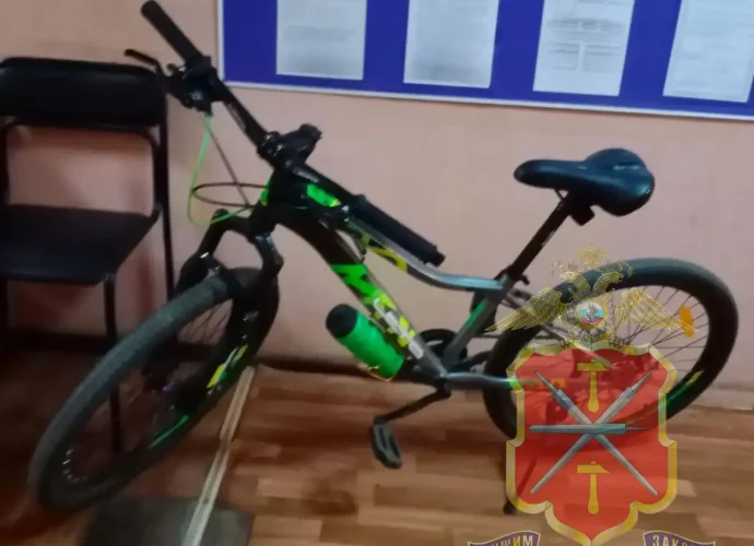 В Белёве полицейские по камерам нашли иностранца, укравшего велосипед из подъезда