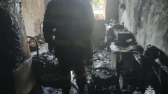 В Прилепах пожарные спасли человека из горящей квартиры В Прилепах пожарные спасли человека из горящей квартиры